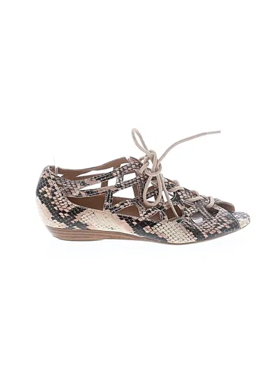 Pre-owned Mia Sandals In Brown