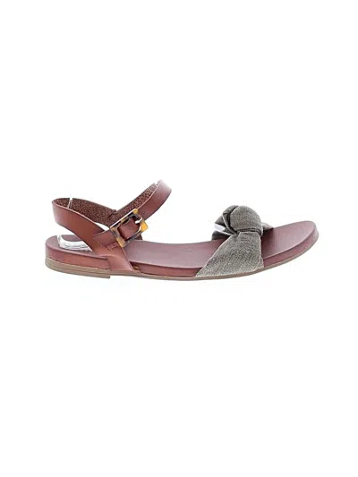 Pre-owned Mia Sandals In Gray