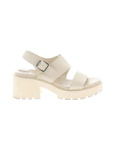 Pre-owned Mia Sandals In Ivory