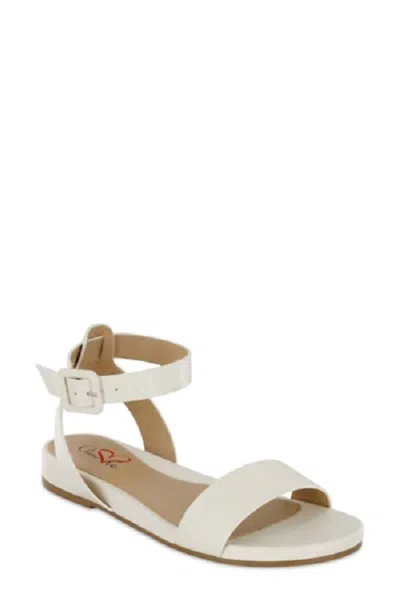 Mia Santy Sandal In Bone In Beige