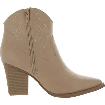 Mia Sawyer Boot In Beige In Nude