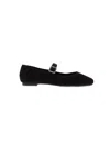 Mia Shoes Women's Brita Ballet Flat In Black In Black