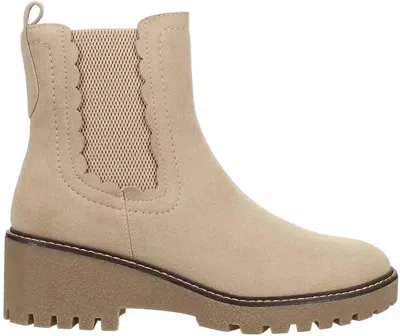 Mia Shoes Women's Kellen Chelsea Boot In Tan Brown In Multi