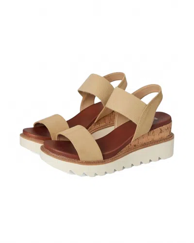 Mia Shoes Women's Olany Sandal In Beige In Brown