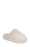 Mia Sled Faux Fur Slipper In Multi