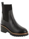 Mia Soraya Lug Wedge Boot In Black