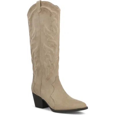 Mia Spenser Western Boot In Neutral