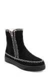 Mia Stormie Genuine Shearling Bootie