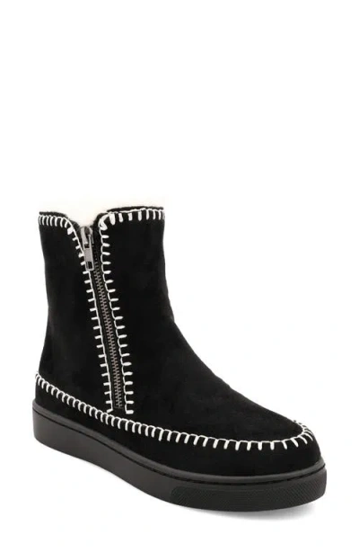 Mia Stormie Genuine Shearling Bootie