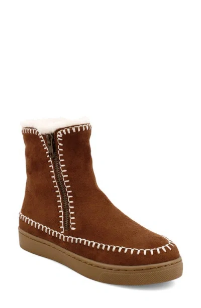 Mia Stormie Genuine Shearling Bootie