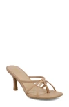 Mia Sybel Strappy Sandal In Nude