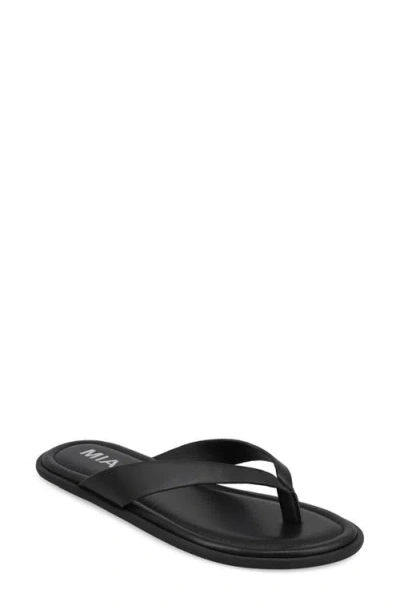 Mia Sydni Flip Flop In Black
