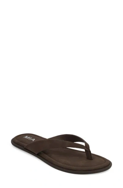 Mia Sydni Flip Flop In Brown