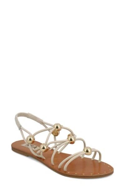 Mia Teagen Slingback Sandal In Bone