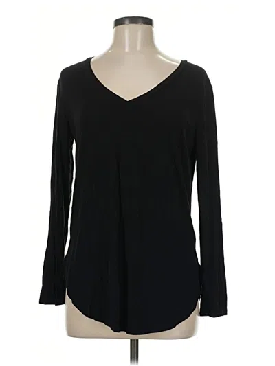 Pre-owned Mia + Tess 3/4 Sleeve T-shirt In Black