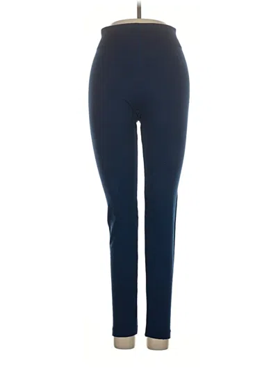 Pre-owned Mia + Tess Active Pants In Blue