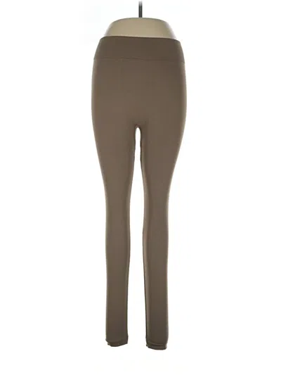 Pre-owned Mia + Tess Active Pants In Brown