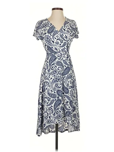 Pre-owned Mia + Tess Casual Dress In Blue