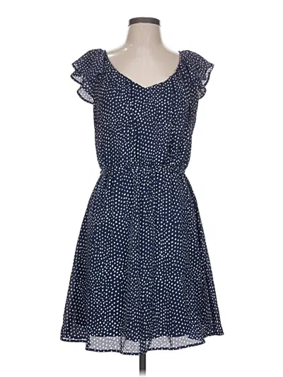 Pre-owned Mia + Tess Casual Dress In Blue