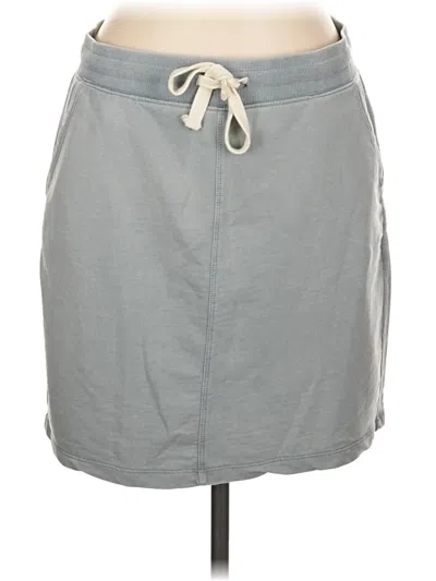 Pre-owned Mia + Tess Casual Skirt In Gray