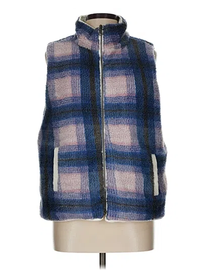 Pre-owned Mia + Tess Coat In Blue