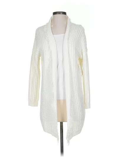 Pre-owned Mia + Tess Kimono In White