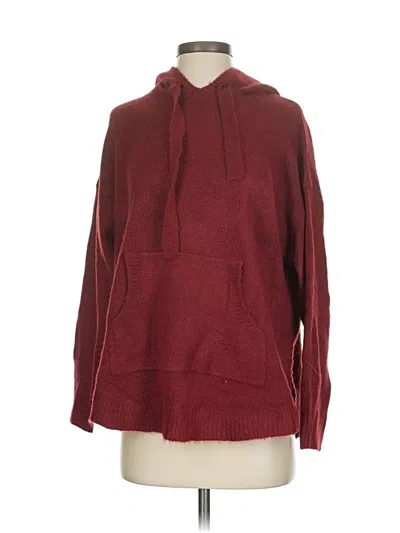Pre-owned Mia + Tess Pullover Sweater In Burgundy