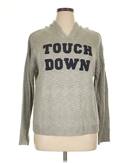 Pre-owned Mia + Tess Pullover Sweater In Gray