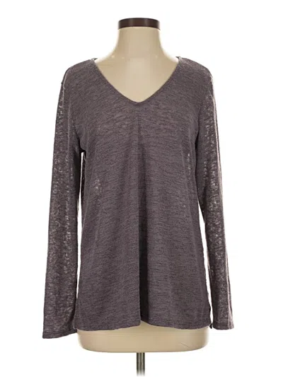 Pre-owned Mia + Tess Pullover Sweater In Gray