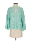 Mia + Tess Pullover Sweater In Green