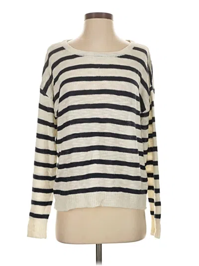 Pre-owned Mia + Tess Pullover Sweater In Ivory