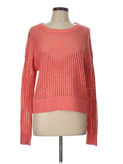 Pre-owned Mia + Tess Pullover Sweater In Pink