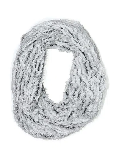 Pre-owned Mia + Tess Scarf In Gray