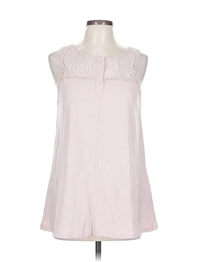 Pre-owned Mia + Tess Sleeveless Blouse In Purple