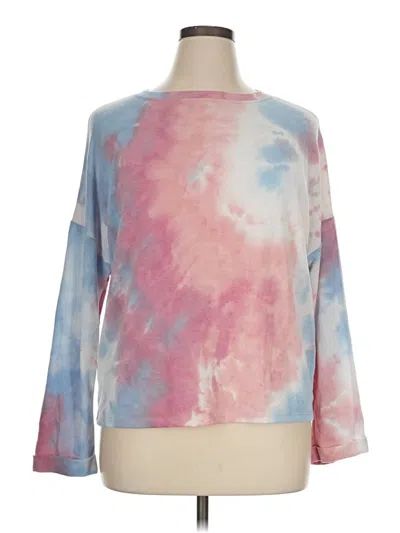 Mia + Tess Sweatshirt In Pink