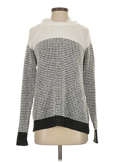 Pre-owned Mia + Tess Turtleneck Sweater In Gray