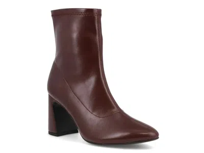 Mia Thiva Bootie In Burgundy