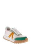 Mia Town Sneaker In Wsh Wht/grn/sage