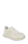 Mia Track Sneaker In White/linen