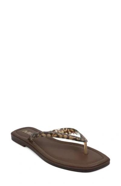 Mia Trixie Sandal In Animal Print