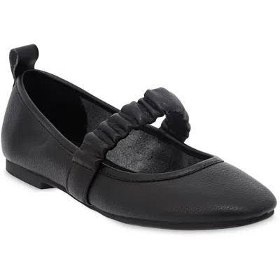 Mia Uliana Womens Ballet Round Toe Mary Janes In Black