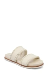 Mia Vada Two-strap Sandal In Bone