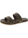Shop Mia Valeri Womens Faux Suede A Slide Sandals In Multi