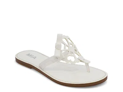 Mia Verdi Sandal In White