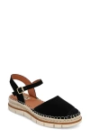 Mia Verona Espadrille Sandal In Black