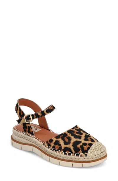 Mia Verona Espadrille Sandal In Leopard Print