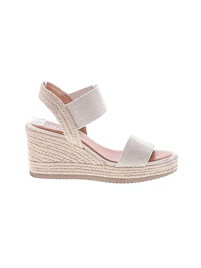 Pre-owned Mia Wedges In Silver