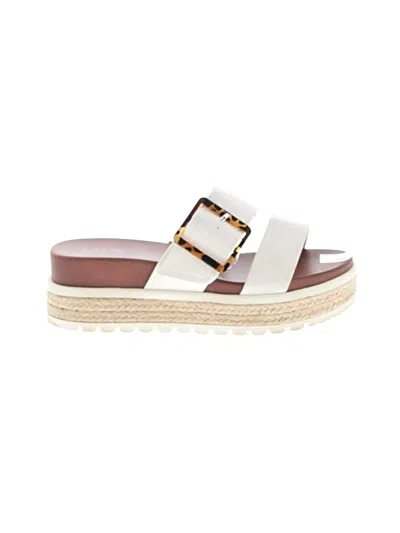 Pre-owned Mia Wedges In White