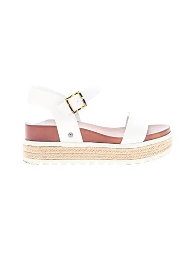 Pre-owned Mia Wedges In White