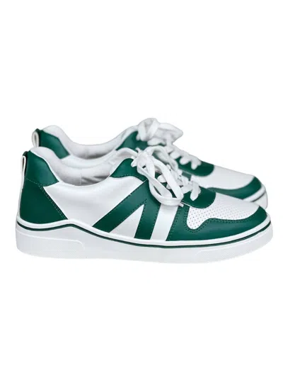 Mia Women's Alta Sneakers In Green/white In Multi